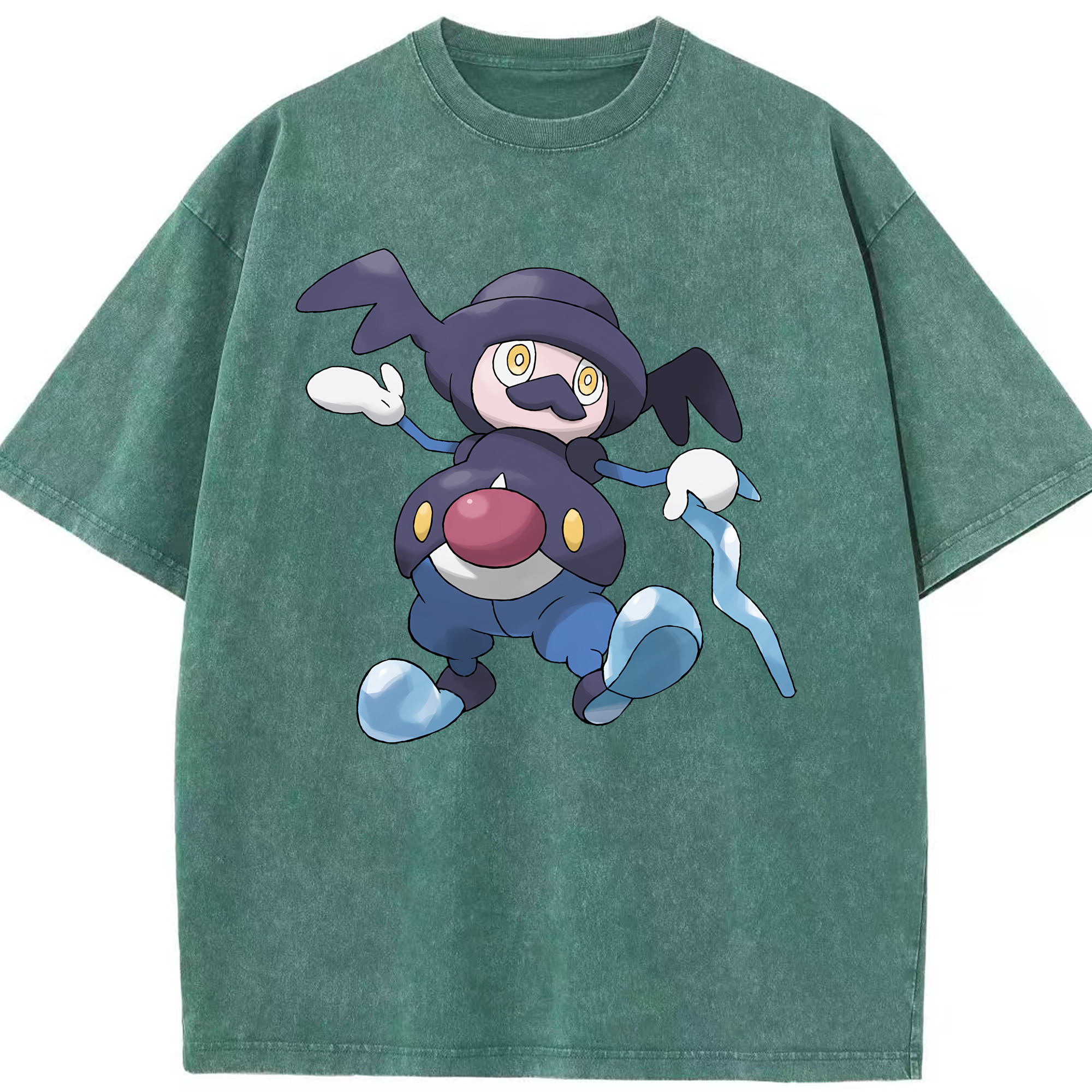 （画像用） ポケットモンスター Pokémon 綿100% ヴィンテージ風 半袖Tシャツ（フロントプリント）